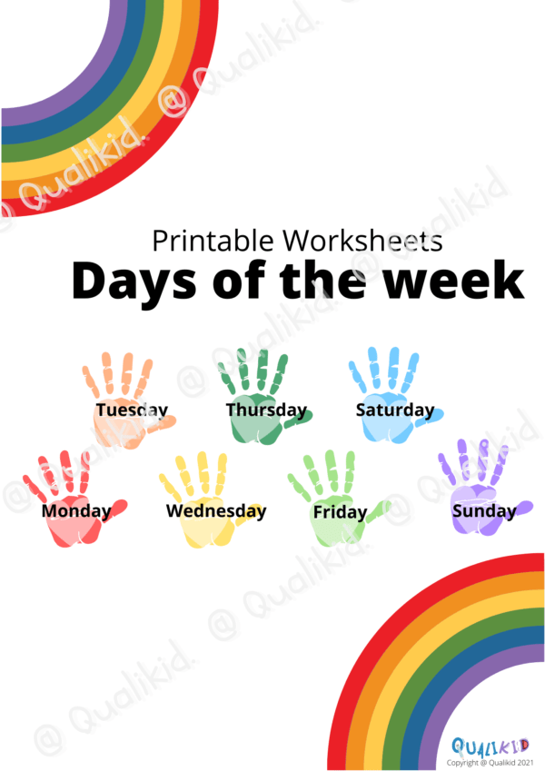 Printable Worksheets | Activity: Days of the week – Bild 2