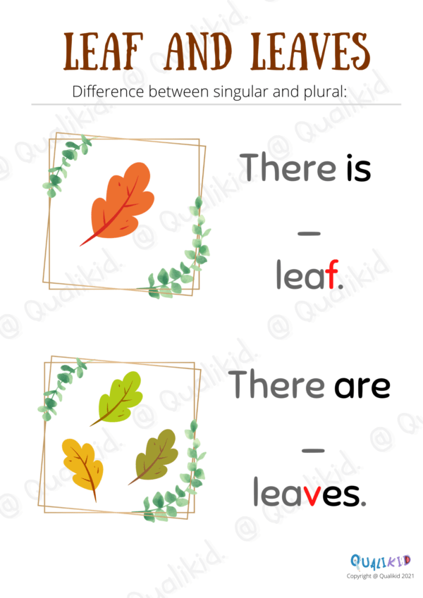 Printable Worksheets about the Autumn / Fall – Bild 4