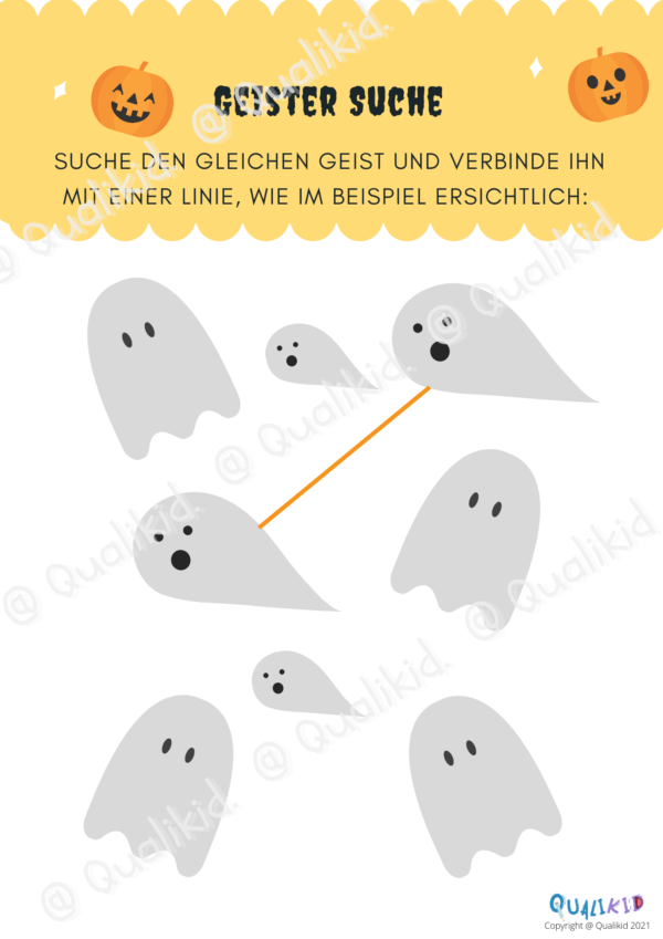 Halloween Kurs: Arbeitsdossier mit Audiodatei für die Erklärung und Geschichte – Bild 2