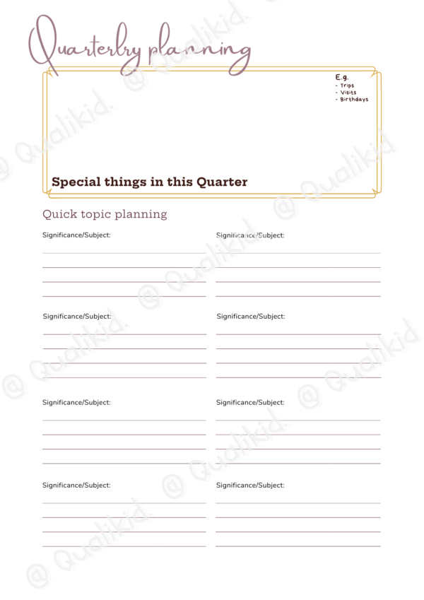 Teacher Planner | For Teachers daily planning | weekly, to-do & quintal planner – Bild 5