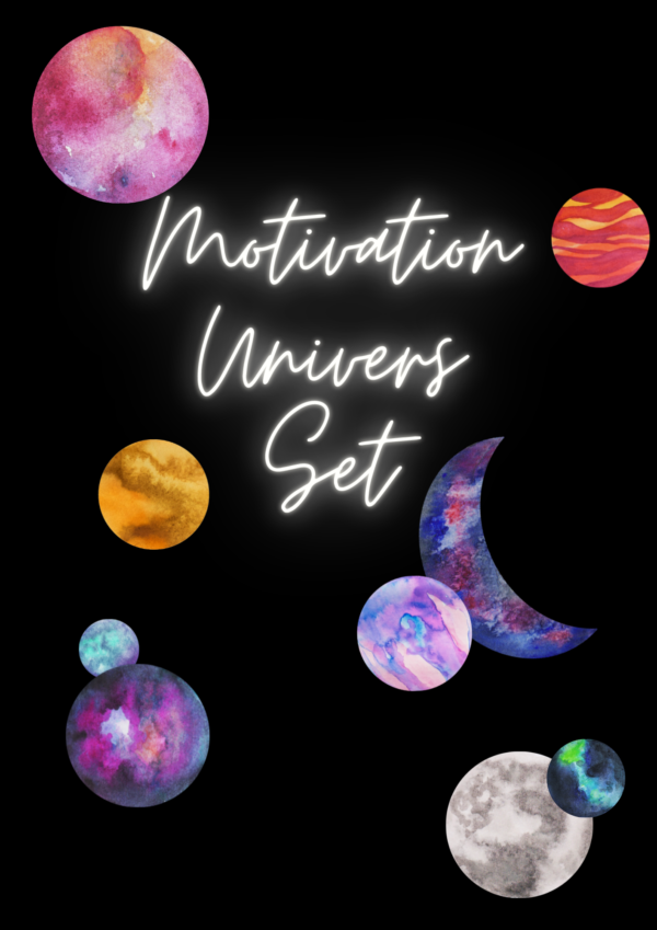 20 Printable Univers Motivation Poster, Classroom or Home Decor